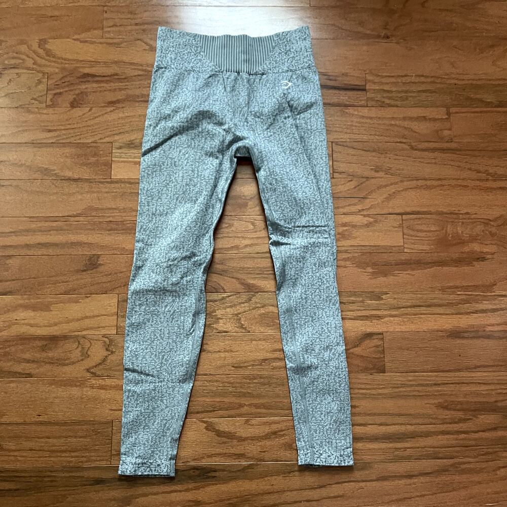 Gymshark Marl Gray High Waisted Flex Legging Size Medium